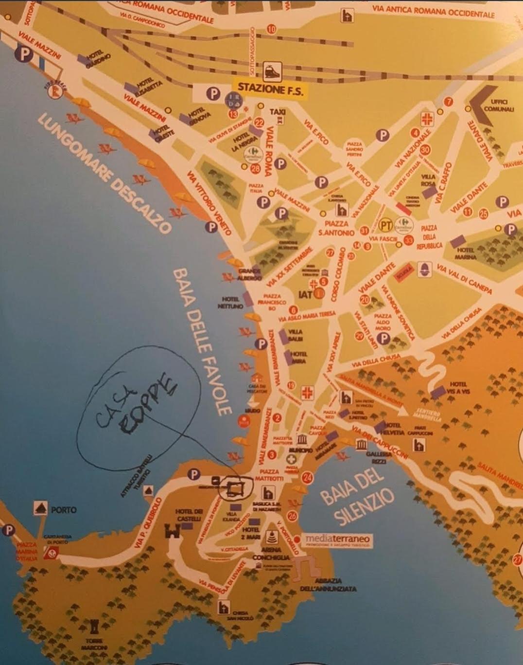 Appartement Casa Coppe… Affacciato Sulla Baia Delle Favole à Sestri Levante Extérieur photo